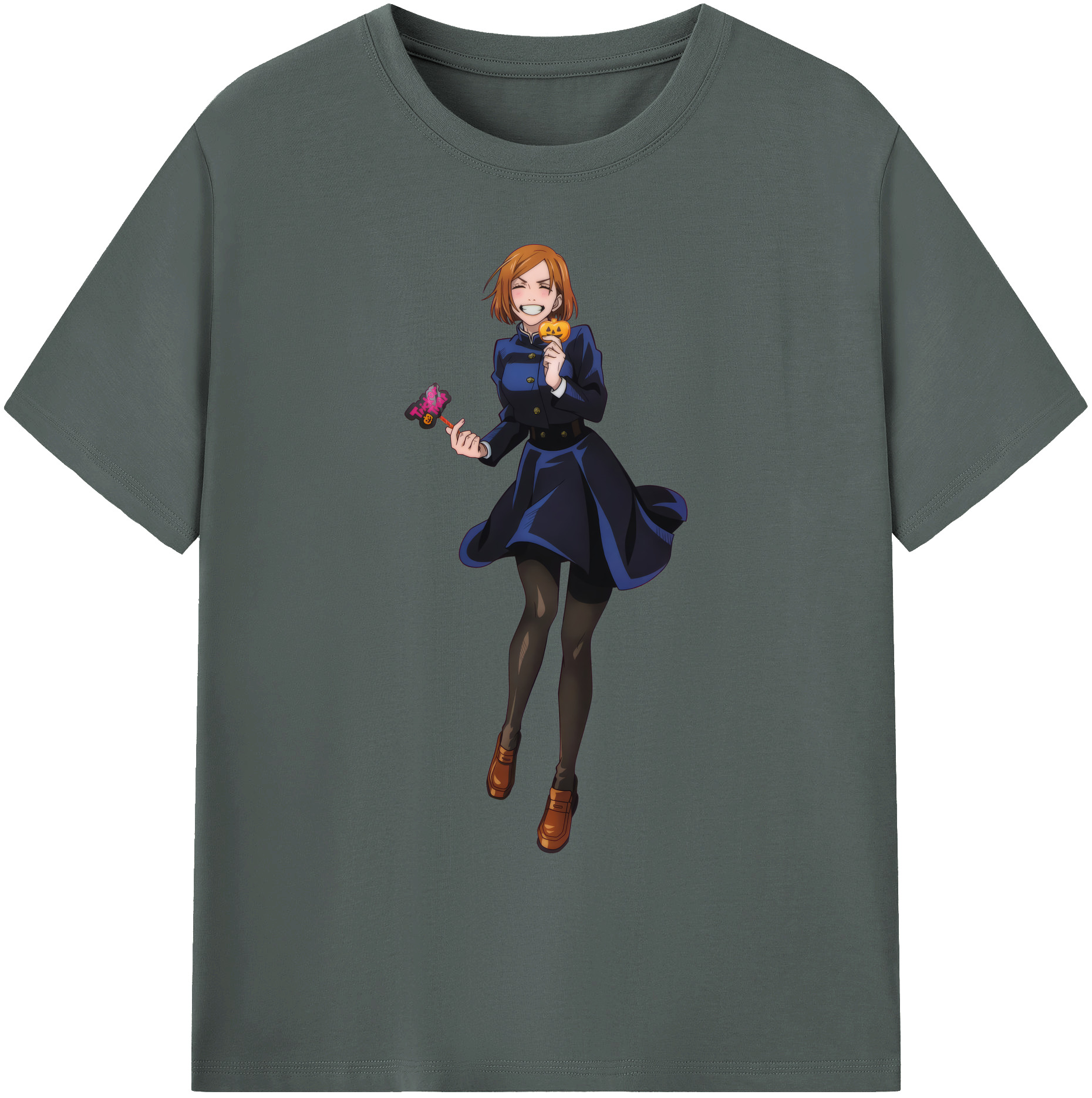 （画像用） 呪術廻戦 Jujutsu Kaisen 綿100％ メンズ半袖Tシャツ｜肌触りやわらか＆通気性